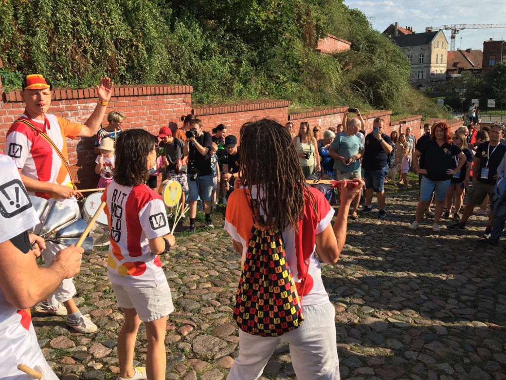 Parada z okazji otwarcia Balonowych Mistrzostw Świata Juniorów w Grudziądzu