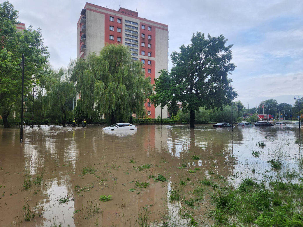 Ulewy na Pomorzu
