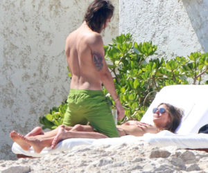 Tom Kaulitz i Heidi Klum topless