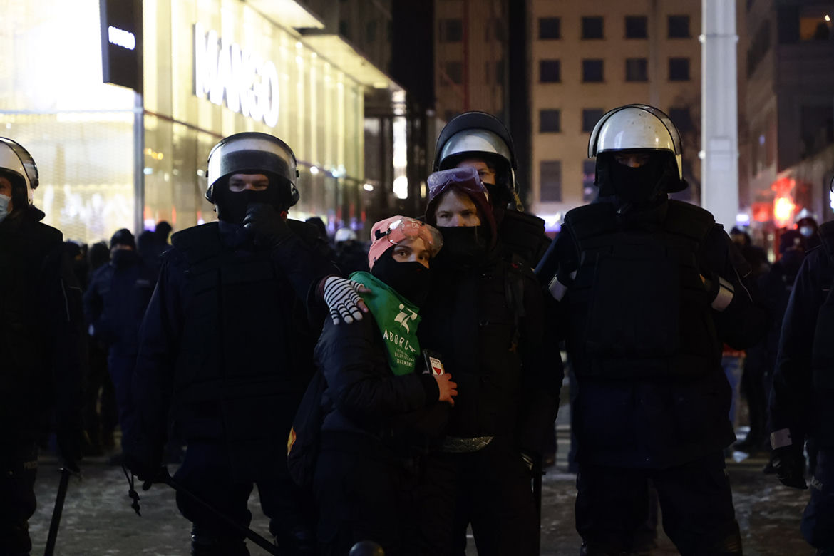 Strajk Kobiet w Warszawie
