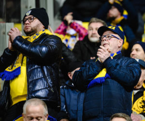 Arka Gdynia - Lechia Gdańsk: Zdjęcia kibiców z derbów Trójmiasta w ramach 23. kolejki PKO BP Ekstraklasy