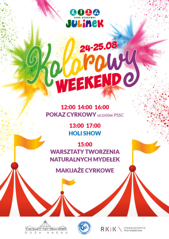 Holi Show w Parku Rozrywki Julinek 