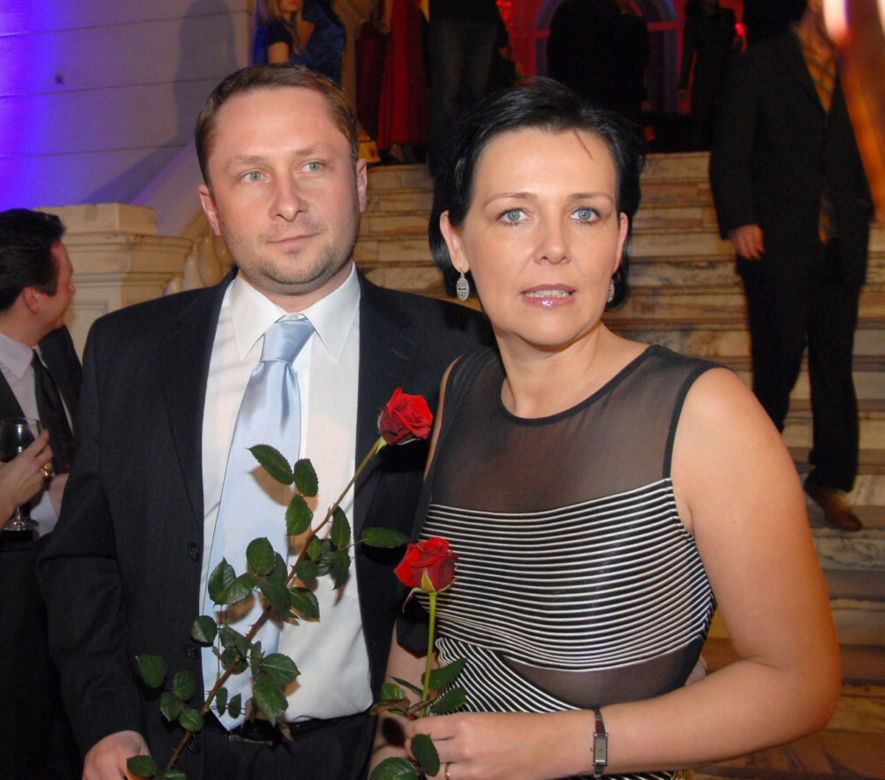 Kamil Durczok z byłą żoną Marianną