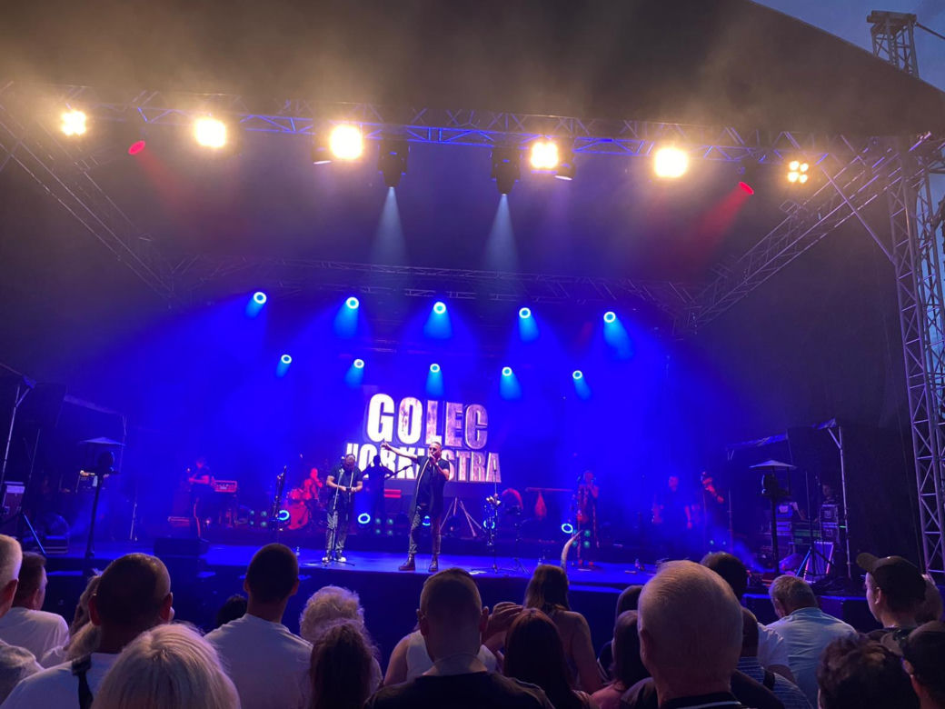 Święto Dzielnicy Nowe Miasto w Zielonej Górze Przylepie. Koncert zagrał Golec uOrkiestra