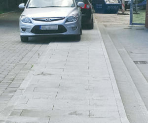 Mistrzowie parkowania na szczecińskim Podzamczu