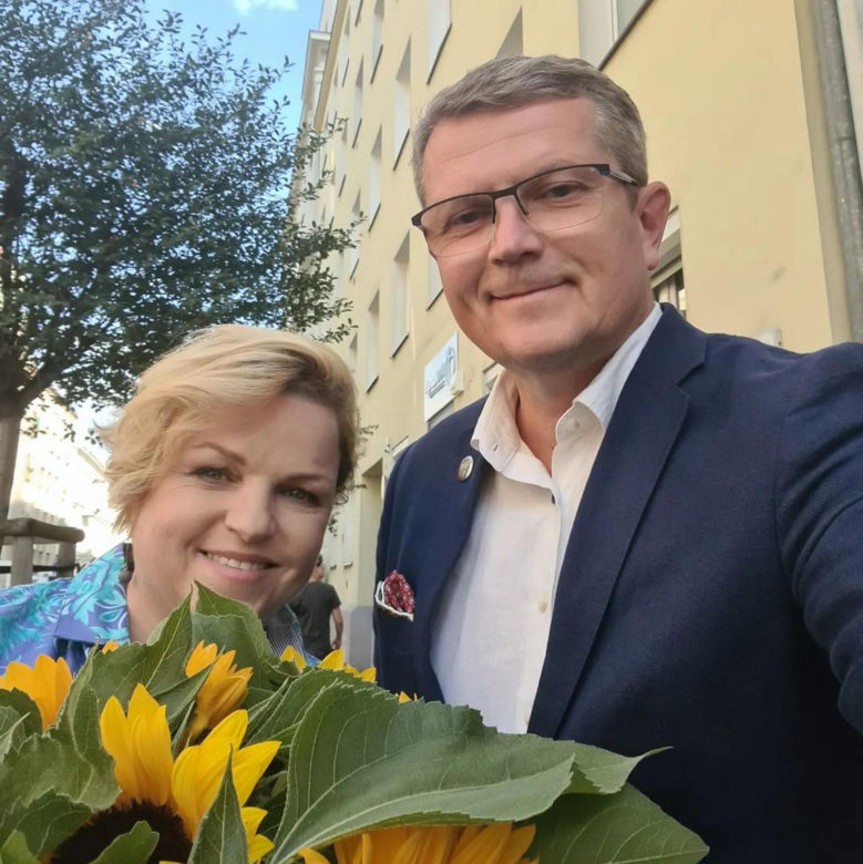  Marcin Bosacki jeszcze niedawno tak mówił o żonie