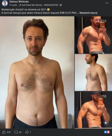Dariusz Wieteska i jego przemiana