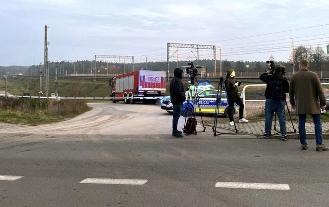 Uszkodzone linie kolejowe pod Dęblinem i w Puławach