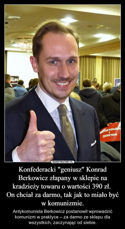 Poseł Konrad Berkowicz ujęty w sklepie IKEA. Internauci mają używanie. Najlepsze MEMY