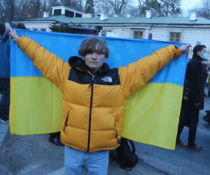 Kijów-Warszawa jedna sprawa. Kolejny protest pod ambasadą Rosji
