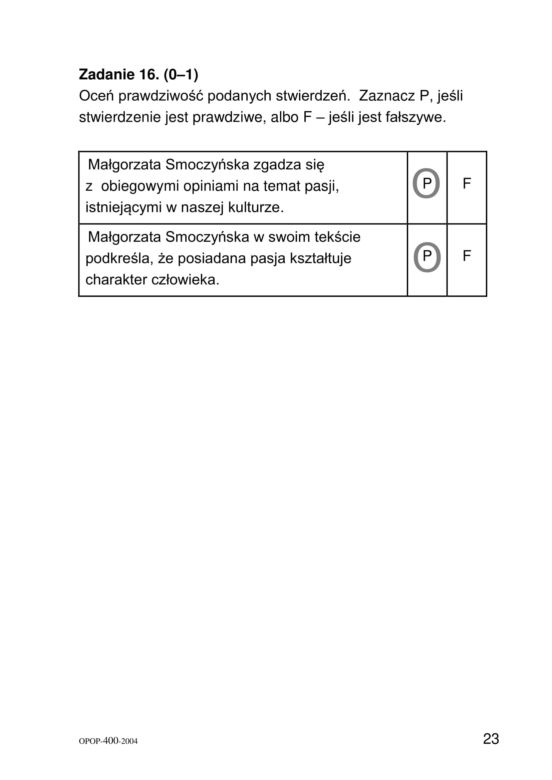 Egzamin ósmoklasisty 2020 - język polski - odpowiedzi
