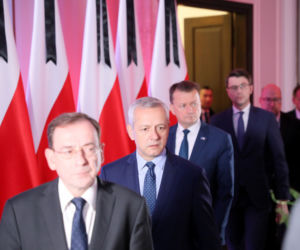 Pożegnanie marszałka seniora Kornela Morawieckiego