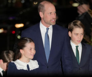 Kate i William z dziećmi na świątecznym koncercie