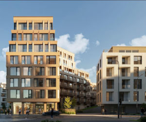 Apartamentowiec Esencja w Poznaniu blisko końca. Powstaje też park kieszonkowy