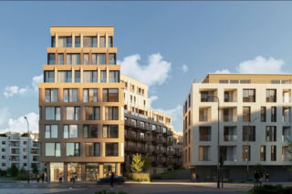 Budowa przy Szyperskiej w Poznaniu na finiszu. To 118 apartamentów i nowy park dla mieszkańców