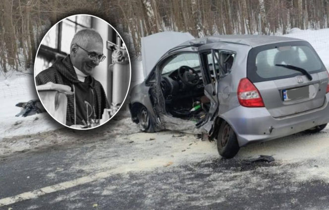 Ks. Mirosław zginął w drodze na kolędę. Parafianie w rozpaczy. Chciał być u każdego