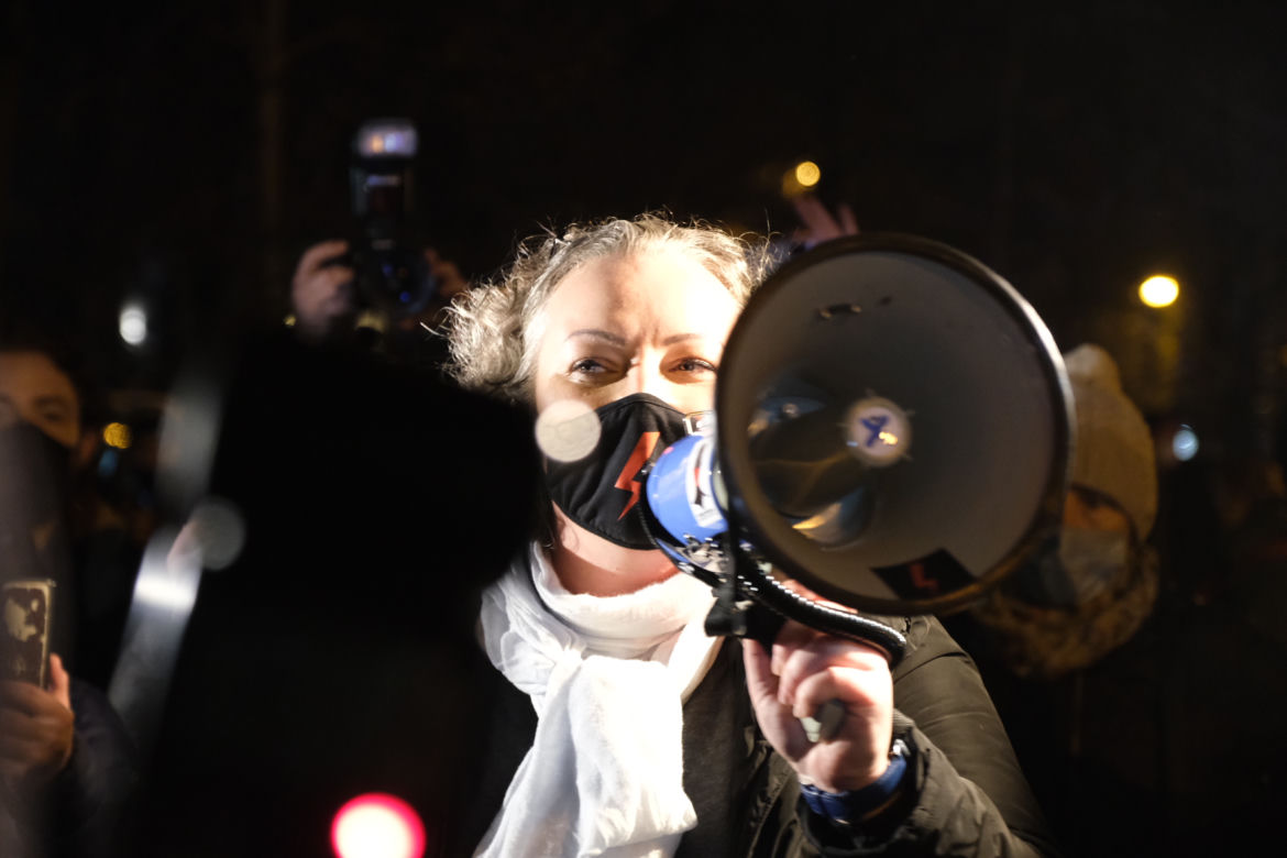 Blokada Sejmu przez Ogólnopolski Strajk Kobiet