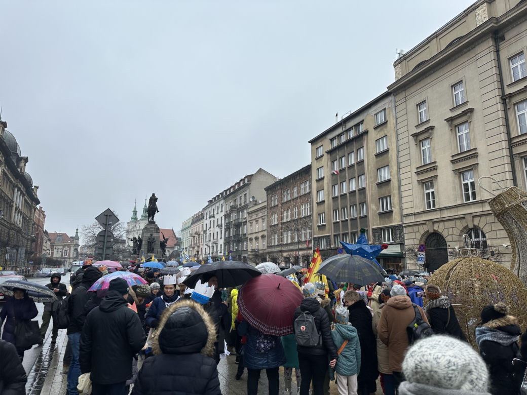 Orszak Trzech Króli przemaszerował przez Kraków