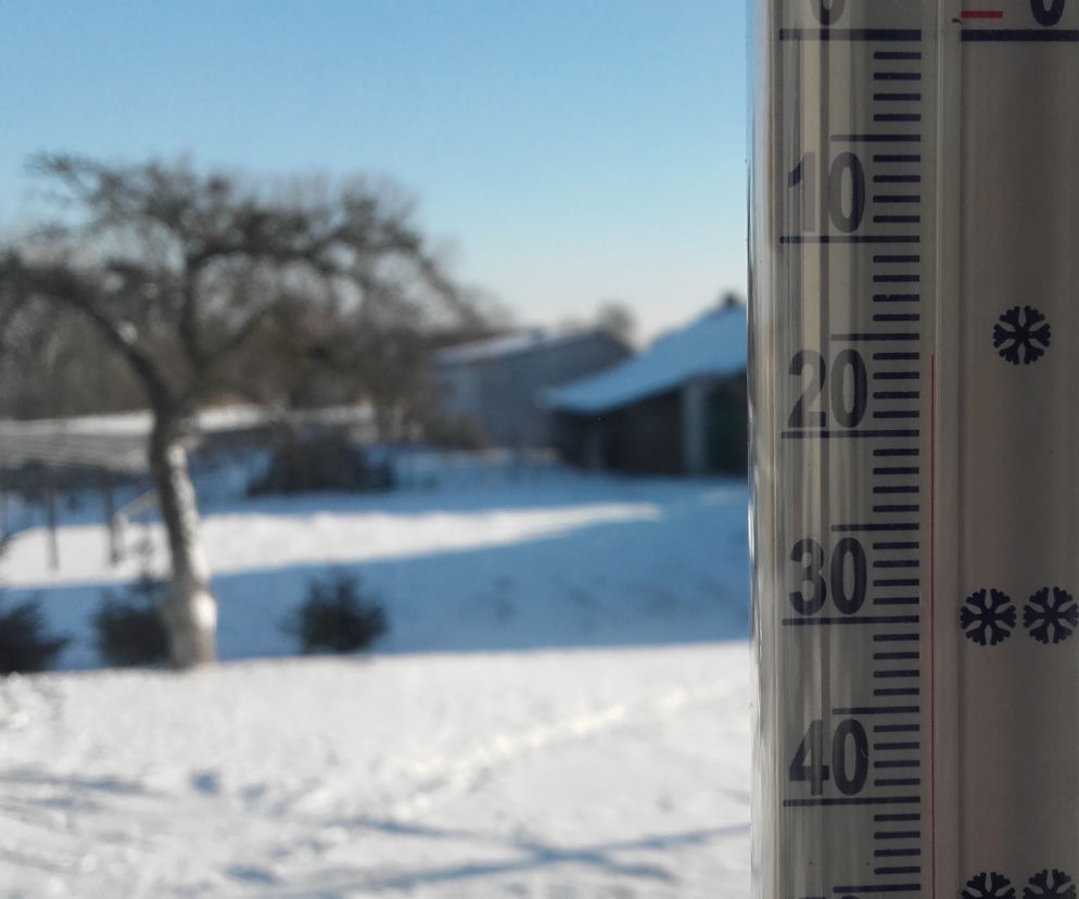 W ciągu dnia temperatura wzrosła do -16 stopni C