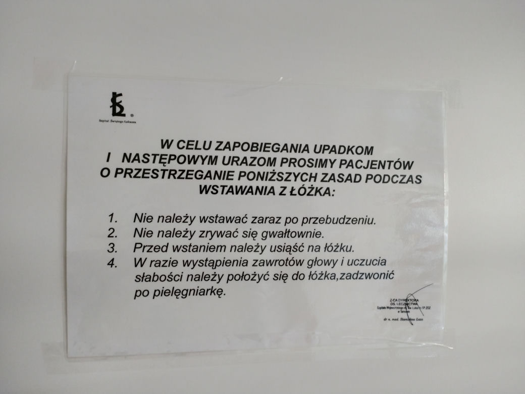 Oddział Ortopedii Szpitala św. Łukasza już po remoncie