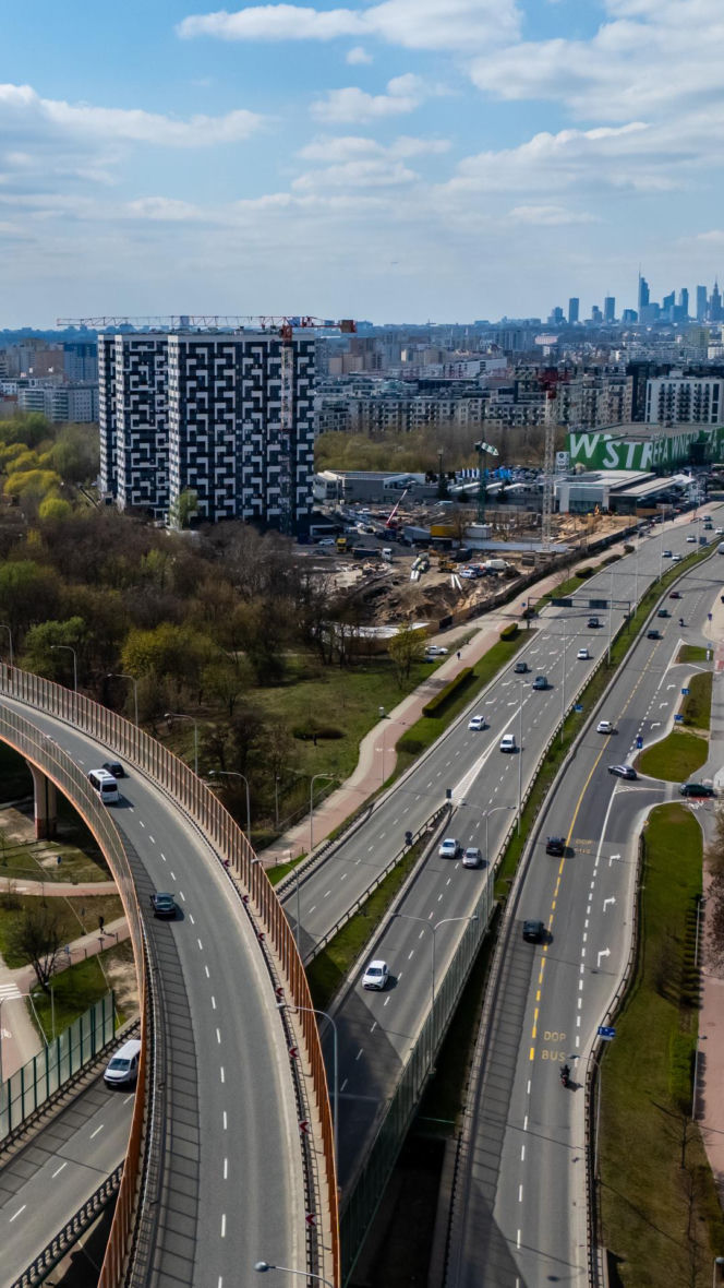 Budowa Mocha Tower w Warszawie