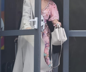 Justyna Steczkowska walcząca z wiatrem