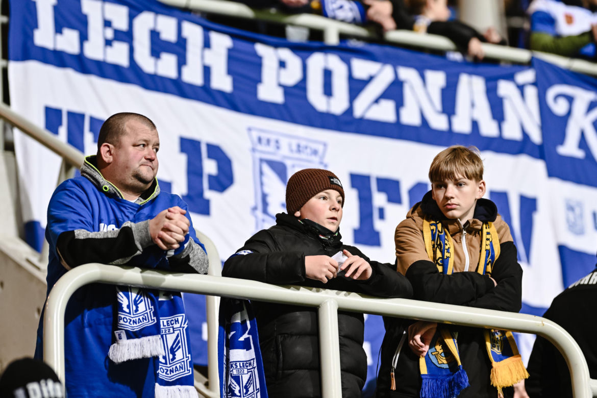 Arka Gdynia - Lech Poznań: Zdjęcia kibiców z meczu 15. kolejki PKO BP Ekstraklasy