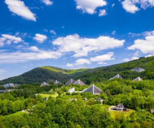 Ustroń - Piramidy, dziś sanatoria i hotele