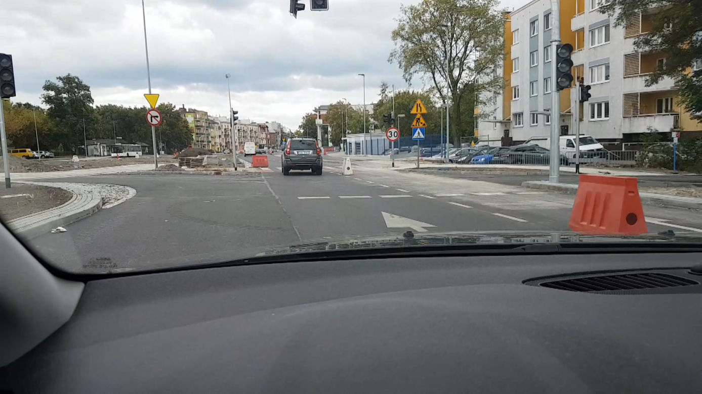 Ruch na Szosie Chełmińskiej wraca do normy!