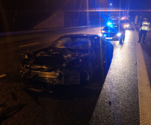 Wypadek na autostradzie A1 w Grudziądzu!