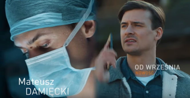 Mateusz Damięcki w serialu "W rytmie serca"