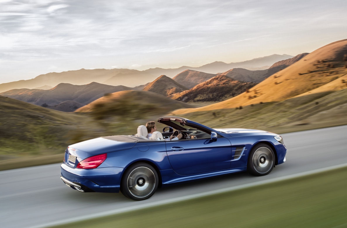 Mercedes-Benz SL lifting 2016