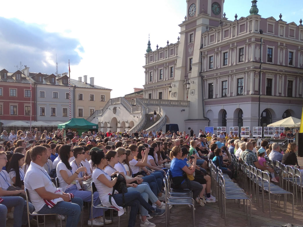 XX Eurofolk w Zamościu ZPiT Zamojszczyzna koncert "Gospodarze - Gościom"