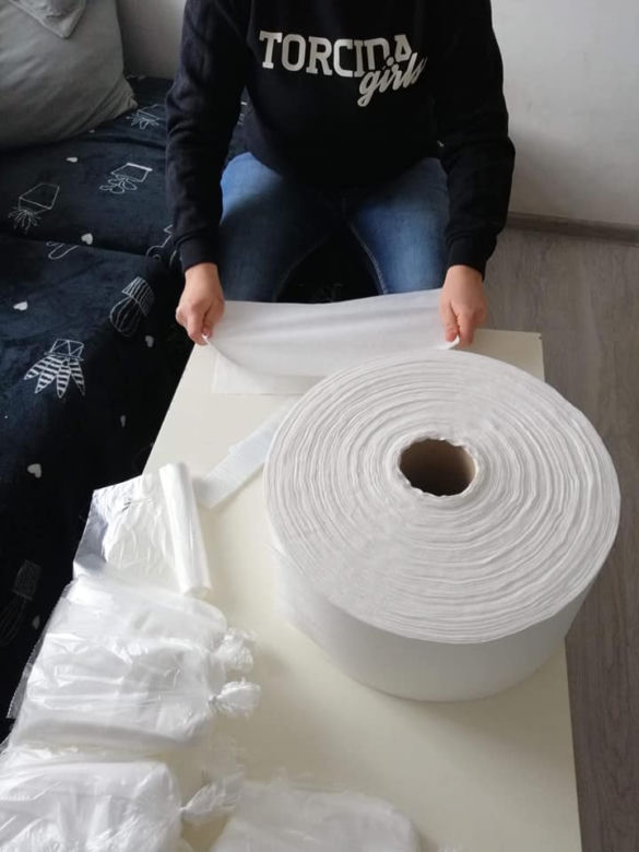 Kibice na pomoc szpitalom i lekarzom. Tak pomagają dziewczyny z Torcida Girls. Zobaczcie [ZDJĘCIA]