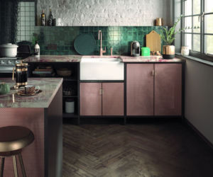 kuchnia retro zlew ceramiczny