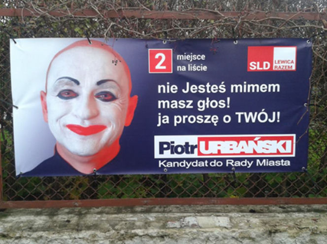 Śmieszne plakaty wyborcze