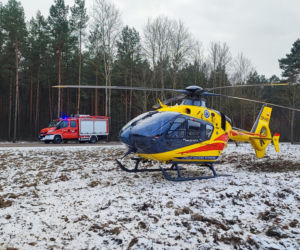 Makabryczny wypadek zniszczył życie 19-latka z Przasnysza! Czekał na pomoc 8 godzin, teraz znowu musi się uzbroić w cierpliwość [ZDJĘCIA]