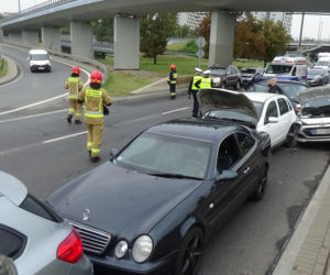 Wisłostrada. Ukrainiec staranowal rodzinę z dziećmi 
