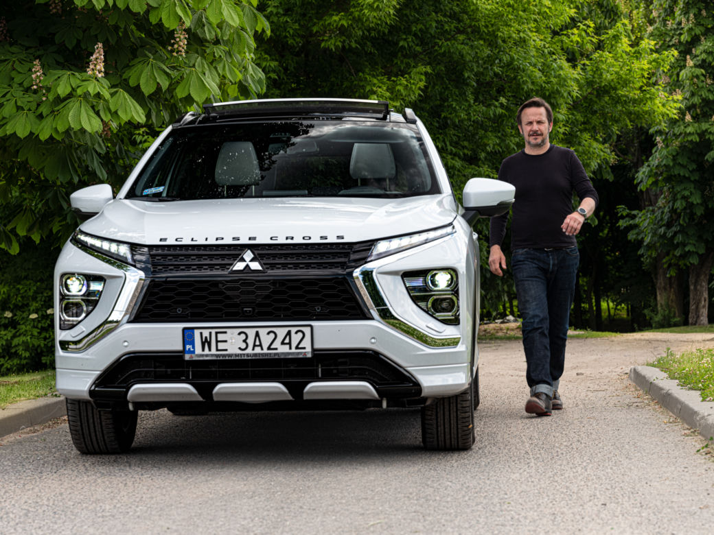 Bartłomiej Topa jeździ Mitsubishi Eclipse Cross PHEV