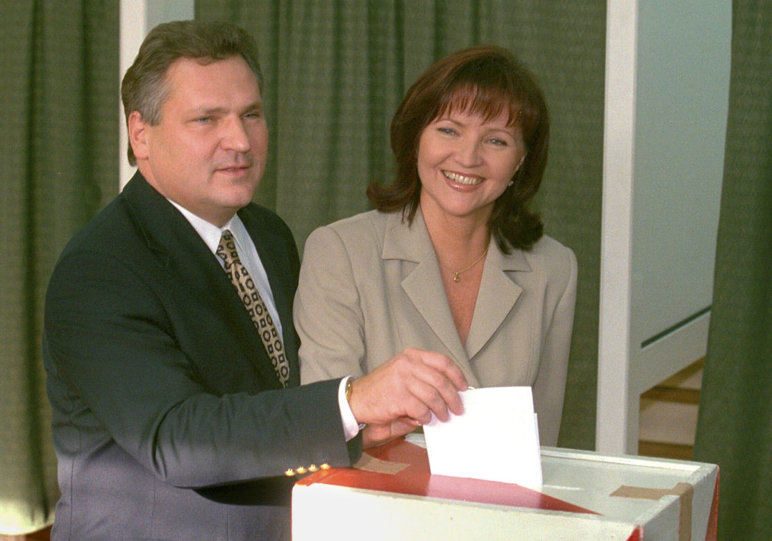 Aleksander Kwaśniewski, 2000r.