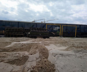 Kraków: Plaża przy Forum znika bezpowrotnie