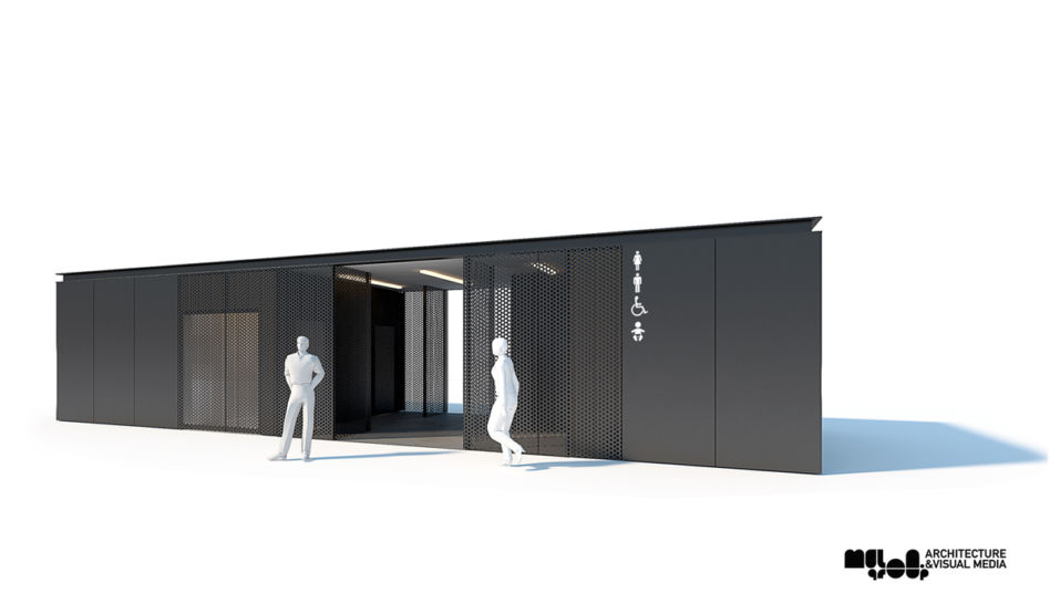 Mała architektura na stacjach PKM