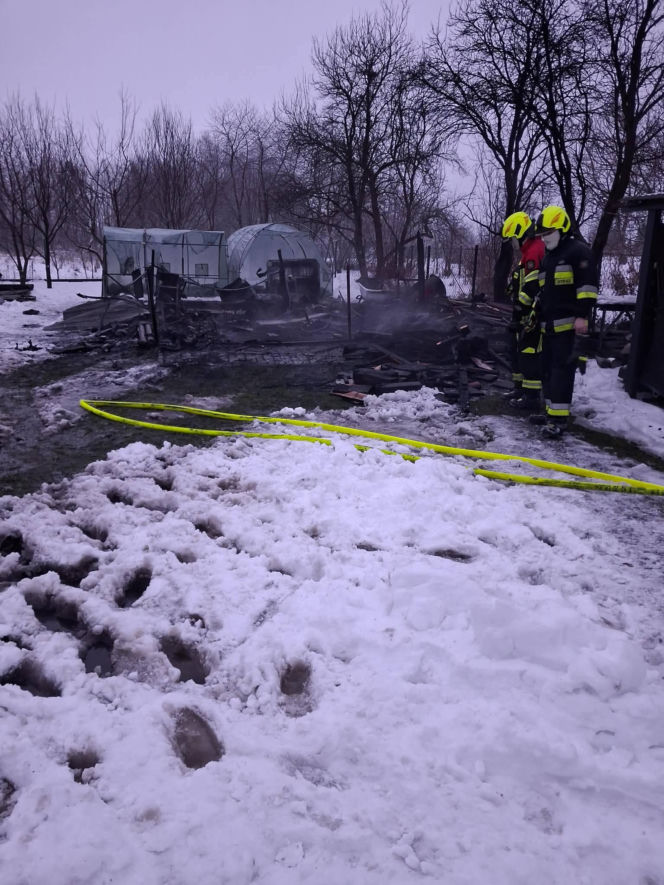 Pożar w Wielkiej Wsi