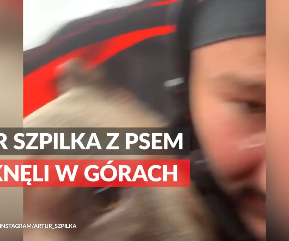 Trudne warunki w górach. GOPR uratował Artura Szpilkę i jego psa