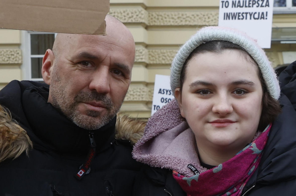 Protest osób z niepełnosprawnościami pod Kancelarią Premiera