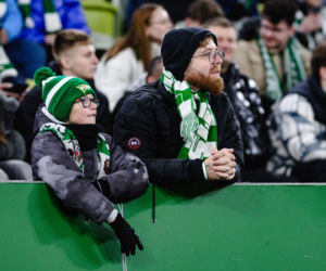 Lechia Gdańsk - Górnik Zabrze, zdjęcia kibiców i zawodników z meczu 18, kolejki PKO BP Ekstraklasy