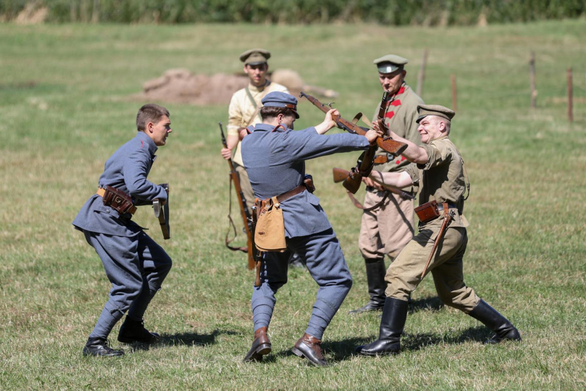 Rekonstrukcja Bitwy Warszawskiej w Ossowie