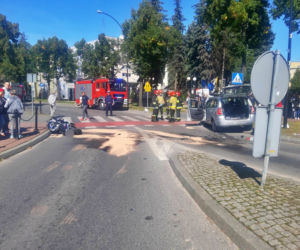 Łódzkie. 19-latek uciekał skradzionym motocyklem. Zginął w zderzeniu z oplem 