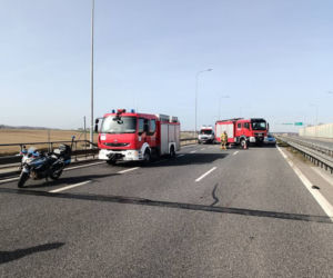 Tragiczny wypadek na S8. Nie żyje 26-letni motocyklista