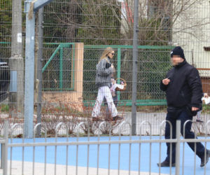 Kasia Tusk z córkami z koszyczkiem przyjechali do Donalda